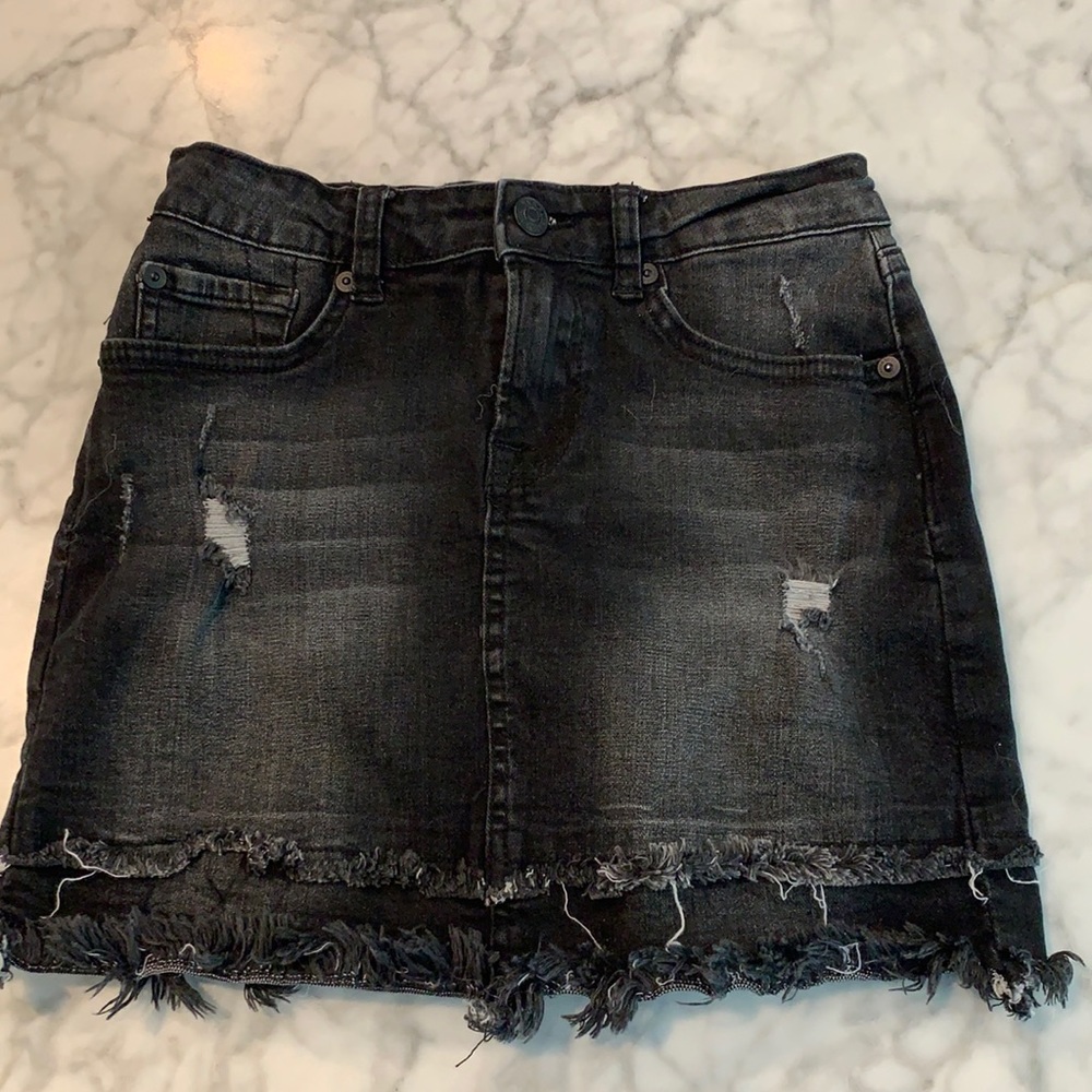 7 for all Mankind girls denim skirt